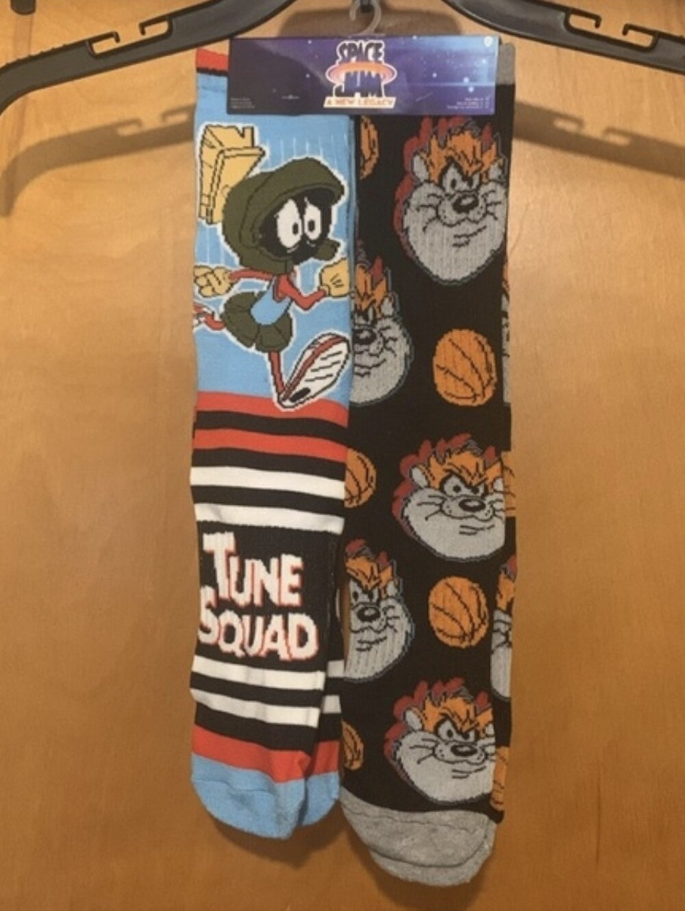 Space Jam Tune Squad Men's Crew Socks - Multi-Color